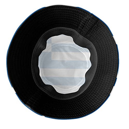 Cute Funny Flag Bucket Hat Packable Fashion Sun Cap Outdoor Flag Fisherman Hat for Women Men Boys Girls - color: Greece Flag Greek Flag
