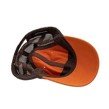 Magpul Trucker Hat Snap Back Baseball Cap, One Size Fits Most - color: Garment Washed Orange/Brown