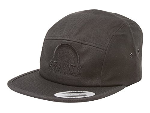Gravity Outdoor Co. 5 Panel Hat - color: Blackout