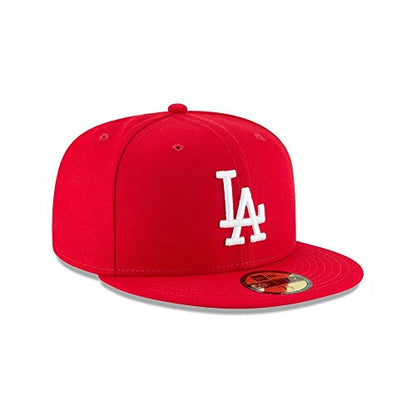 New Era Los Angeles Dodgers 59FIFTY Fitted Hat - Scarlet