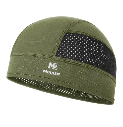 MELASA Cooling Skull Cap Breathable Sweat-Wicking Under Helmet - color: Green