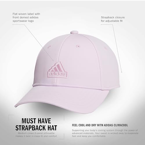 adidas Women's Must Have Hat - color: Ice Lavender/Grey/White