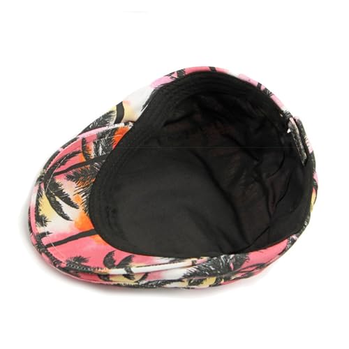 2 Pack Men's Plaid Cotton Flat Newsboy Ivy Cabbie Golf Gatsby Cap Hat - color: 932rb