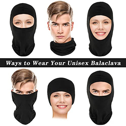 Geyoga 12 Pcs Ski Mask Balaclava Full - color: Classic Color