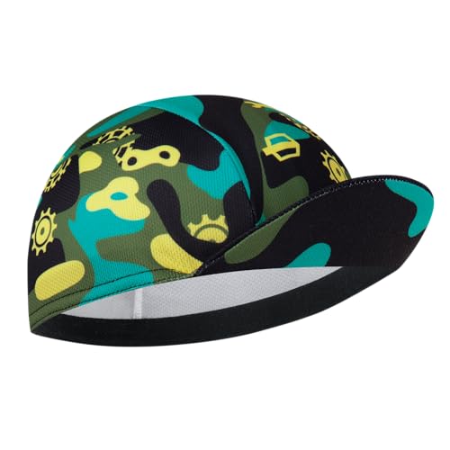 Cycling Cap for Man and Woman Cycling Hat Under Helmet-Polyester Breathable Sweat Absorbent - color: Go-7