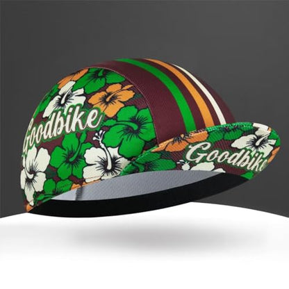 Cycling Cap for Man and Woman Cycling Hat Under Helmet-Polyester Breathable Sweat Absorbent - color: Flo-8