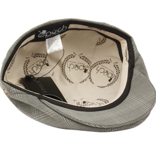 Men’s Cotton Flat Ivy Cap Lightweight Breathable Driving Hat Classic Golf Cabbie Newsboy Style Cap - color: Gray-iv4129, size: Large-X-Large