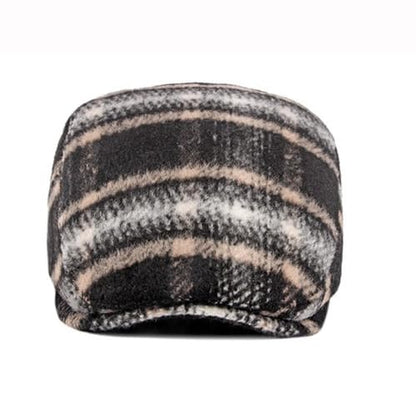 Idopy Men`s Classic Adjustable Ivy Irish Newsboy Golf Cap Hat - color: 451 Black