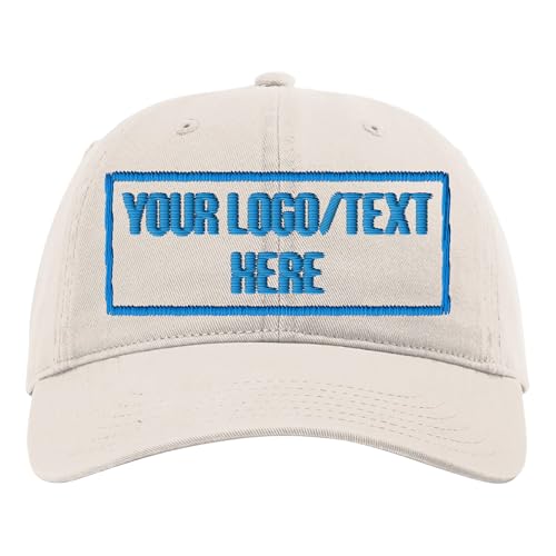 Custom Dad Style Embroidered Hat for Men, Customized Baseball Cap, Gorras para Hombres, Personalized Hats for Men - color: Stone
