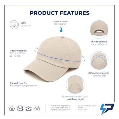 Custom Soft Baseball Cap-Fish Rainbow Trout Fishing Cotton Dad Hat - color: Stone Design Only