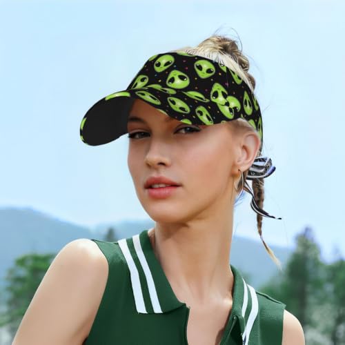 Leopard Print Sun Visor Hat Adjustable Sports Beach Cap for Men Women - color: 21