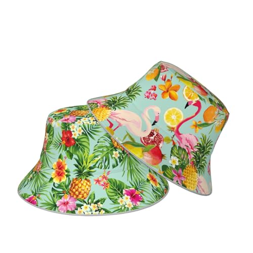 Bucket Hat Hat Reversible Fisherman Hats Double Sided Wearing Women Men - color: Black8