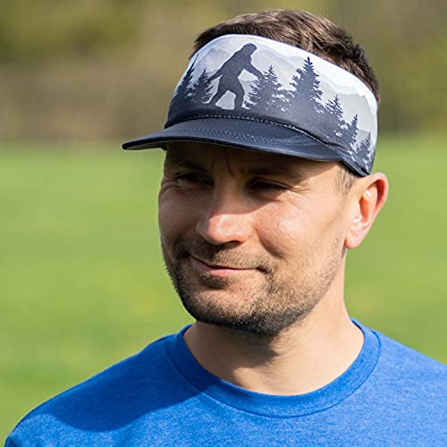 Gone For a Run Running Visor - Comfort Performance - One Size Fits Most - color: Big Foot