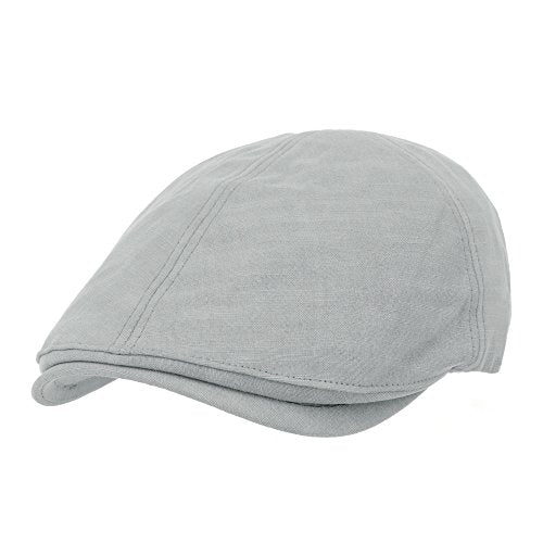 WITHMOONS Simple Newsboy Hat Flat Cap SL3026 - color: Lightgray, size: One Size