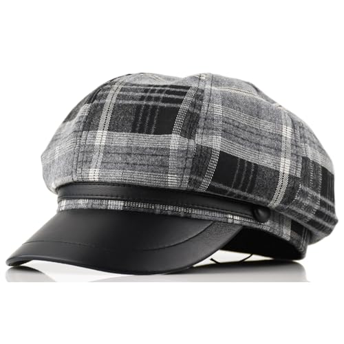 Newsboy Caps Fall Hats for Women Fashionable Vintage - color: T1-beret-black