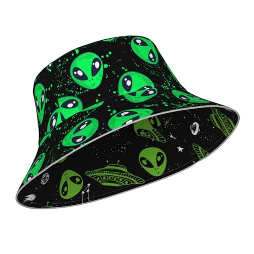 Bucket Hat Hat Reversible Fisherman Hats Double Sided Wearing Women Men - color: Black12