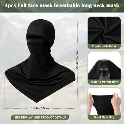 Balaclava Face Mask Sun Protection Men - style: Solid Color Style