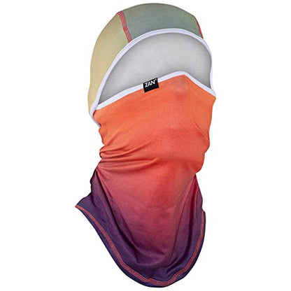 Zanheadgear WB4L114 Convertible Balaclava SportFlex Series Solid Black - color: Sunset