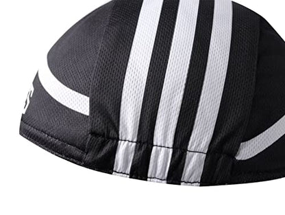 Cycling Cap - Polyester Road Cycling Hat-Under Helmet - Cycling Helmet Liner Breathable&Sweat Uptake - color: E6
