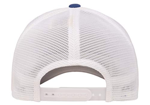 Flexfit 110 Mesh Cap One Size - color: Royal/White, size: One Size