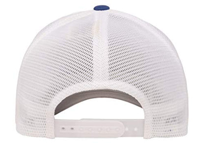 Flexfit 110 Mesh Cap One Size - color: Royal/White, size: One Size