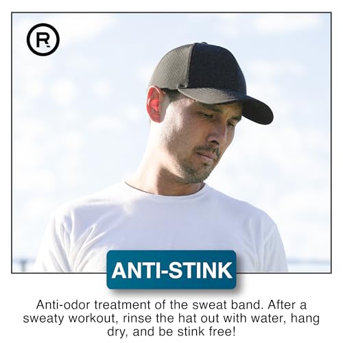Mesh Performance Hat – Quick Dry Trucker Snapback Cap for Men