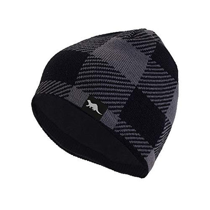 OTTER Waterproof Beanie for Men Women - color: Grey-b