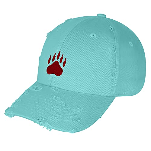 JPAK Bears Vintage Dad Hat Embroidered Cap NASDAQ Symbol Stocks - color: Mint