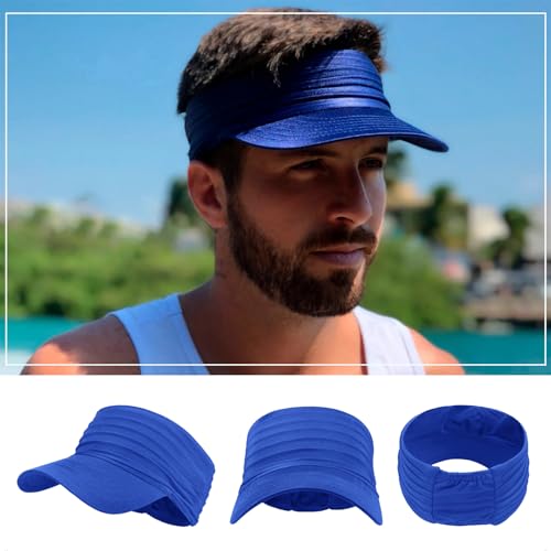 Unisex Outdoor Sport Sun Visor Hats Adjustable Empty Top Baseball Cap,Sun Hat for Women and Men
