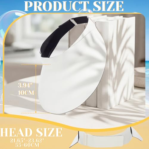 Shyyween 3 Pcs Sun Visor Women - color: Black,white,grey, style: Seamless