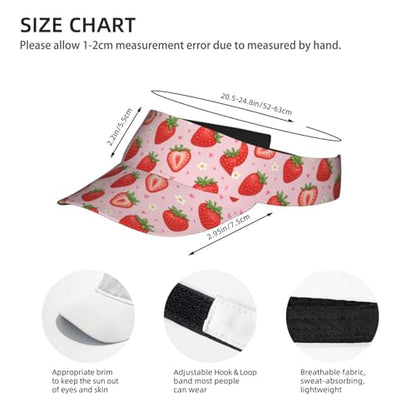 Panda Sports Sun Visor Hats for Women Men - color: 16