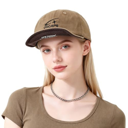 Short Brim Baseball Cap Casual Cadet Caps Flat Bill Dad Hats Trucker Hat Lightweight Umpire Hat Hip Hop Dancing Hats - color: Mg-dym25122-khaki