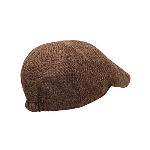 WITHMOONS Ivy Cap Summer Mesh Newsboy Irish Gatsby Golf Hats TZ30047 - color: Brown, size: One Size