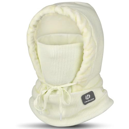 Balaclava Ski Mask Balaclava Face Mask for Men Women Winter PasamontañAs Hombre - color: White