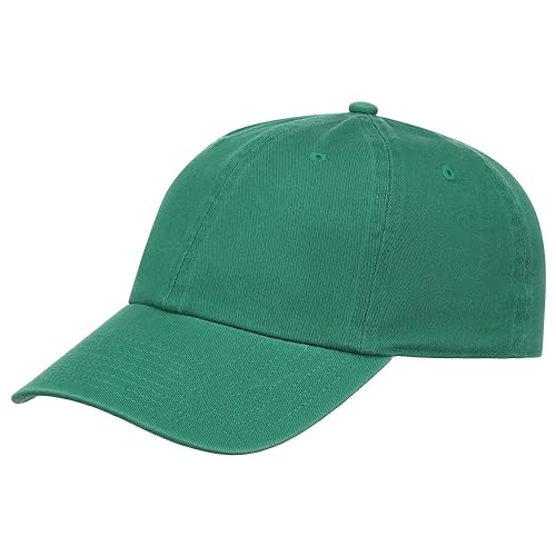 Lids Blank Baseline Dad Adjustable Strapback Hat - color: Kelly Green