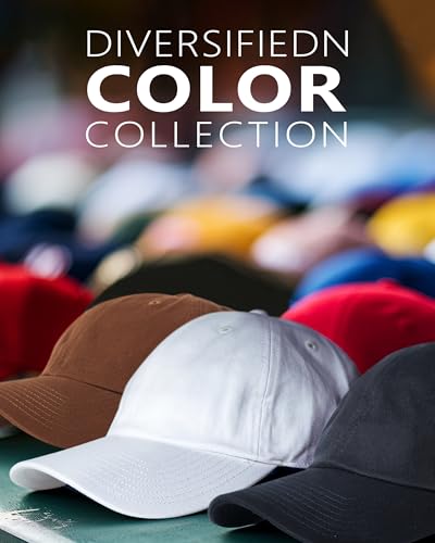 GADIEMKENSD Unstructured Baseball Cap Adjustable, Running Hat for Men Women, Cotton Dad Hat Plain for Outdoors Activities - color: Camo Army Green
