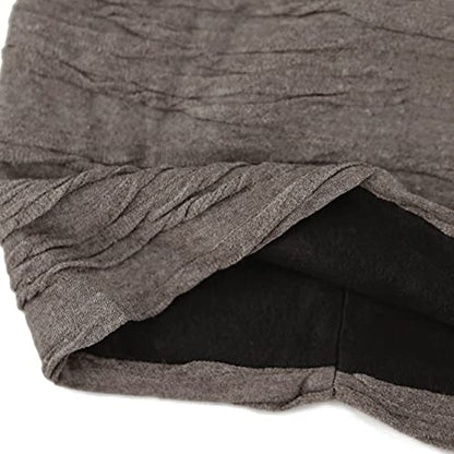 Chemo Slouchy Style Baggy Beanie Cancer Headwear for Women Fleece Lining Winter Hat - color: 6. 2800 - Khaki