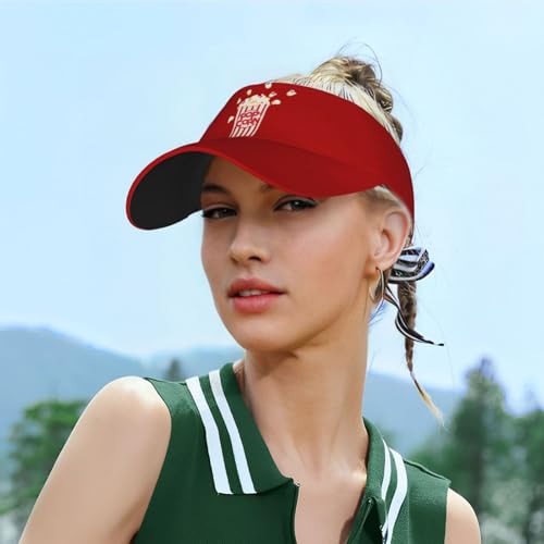 Wide Brim Sun Visor Hat - color: White