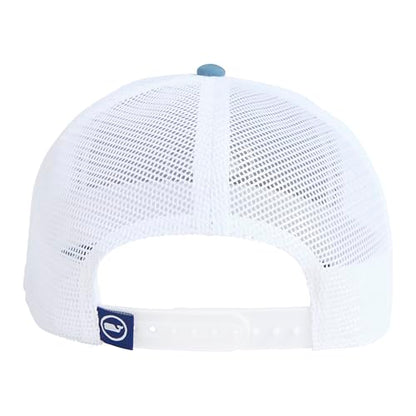 vineyard vines Whale Dot Performance Trucker - color: Blue Mirage 2