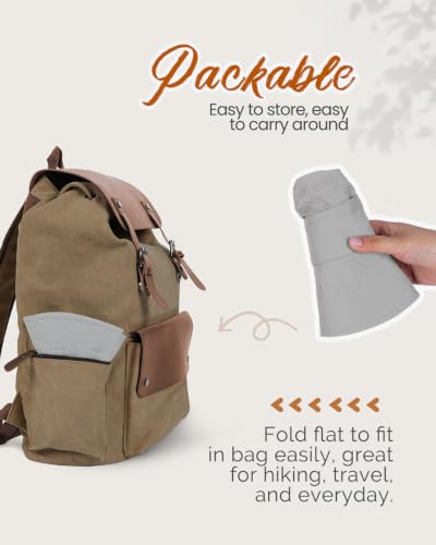 2-in-1 Womens Bucket Sun Hats, Sun Visor Hat, UPF 50+ Wide Brim, Ponytail-Friendly, Packable, Hiking Outdoor - color: Light Grey