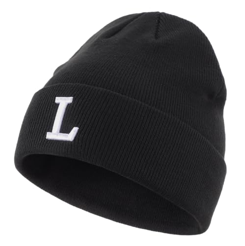 Connectyle Men's Cuffed Beanie Hat Double Layer Knit Winter Watch Cap - color: F0388-l
