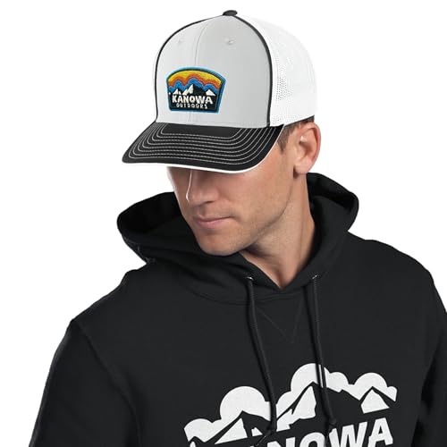 Pacific Headwear Unisex Adult Pacific Headwear Trucker Flexfit® Cap - color: Black, size: Small-Medium