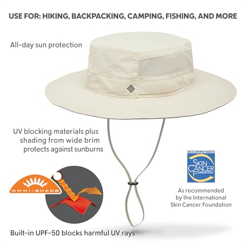 Columbia Unisex Bora Bora Booney Sun Protection Hat - color: Fossil