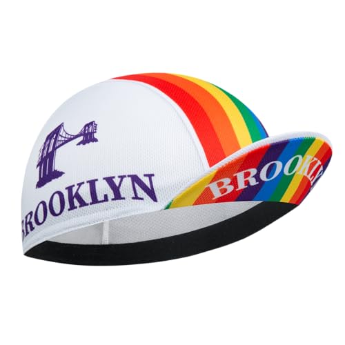 Cycling Cap for Man and Woman-Cycling Hat Under Helmet-Polyester Breathable Sweat Absorbent - color: Acou22