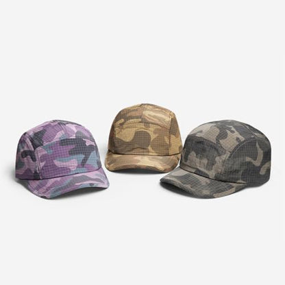 Camouflage Short Brim Baseball Caps Mens Quick Dry Unstructured Breathable Cap 5 Panel Ultra-Thin Umpire Hats K516 - color: Jungle