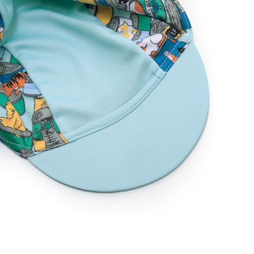 Cycling Cap for Man and Woman Cycling Hat Under Helmet-Polyester Breathable Sweat Absorbent - color: Flo-35