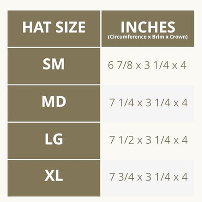 Outback Trading Company Men's 14905 Deer Hunter UPF 50 Waterproof Breathable Cotton Oilskin Outdoor Hat - size: Large