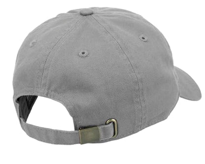 Gelante Baseball Cap Dad Hat 100% Cotton Polo Style Plain Blank Adjustable Size. - color: Grey