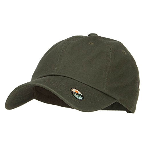 Nissi Unstructured Cotton Twill Washed Cap - color: Olive