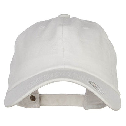 Nissi Unstructured Cotton Twill Washed Cap - color: White